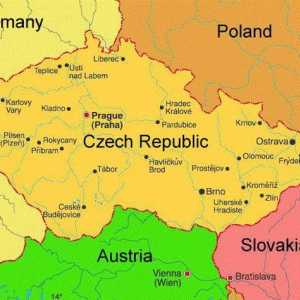 Poziția geografică, natura, vremea și clima din Cehia