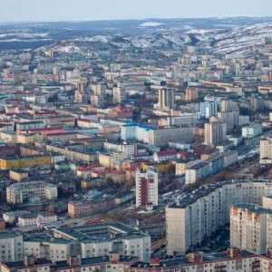 Orașul Murmansk: populație, populație și compoziție etnică