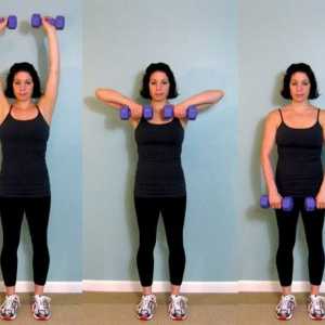 Exerciții eficiente pentru pierderea umerilor și a brațelor