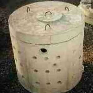 Rezervor septic de calitate din inele de beton