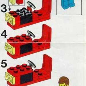 Cum se face un tractor de la Lego? Învățarea principiilor de construcție