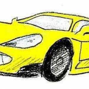 Cum de a desena o mașină cu un creion? Tehnica de desen simplu