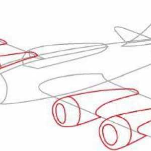 Cum să desenezi un avion militar în trepte cu un creion? Instrucțiuni pas-cu-pas