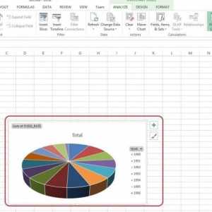 Cum se construiește un grafic în Excel 2007
