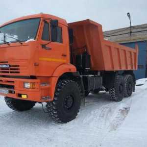 KAMAZ-65222: caracteristicile tehnice și prețul camionului de bacuri