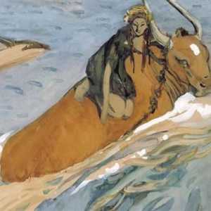 Pictura "Răpirea Europei": interpretare modernistă a miturilor grecești vechi