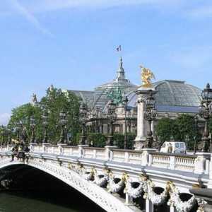 Cel mai frumos monument al arhitecturii, numit în onoarea lui Alexander 3, este podul din Paris