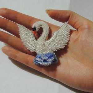 Swan of margele: variante de țesut