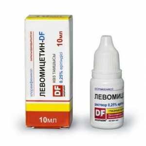 Levomycetin (picături oftalmice): instrucțiuni de utilizare, indicații și contraindicații