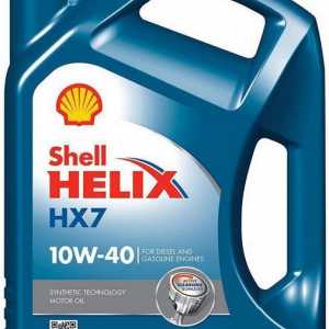 Ulei `Shell Helix 10W-40` semisintetic: opinii, specificatii, performante
