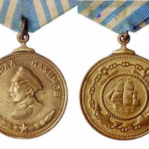 Medalia lui Nakhimov - analogic naval al premiului combinat de arme "Pentru merite…