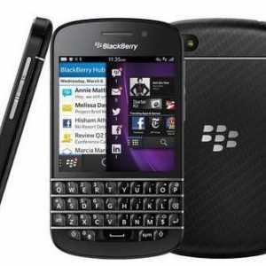 Blackberry Q10 telefon mobil: o revizuire, caracteristici, comentarii
