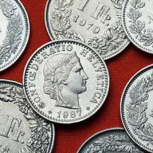 Monede din Elveția: descriere și scurtă istorie