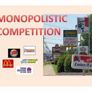 Concursul monopolistic: trăsături, condiții, exemple