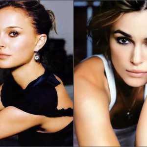 Natalie Portman și Keira Knightley: actrițe - `twins`
