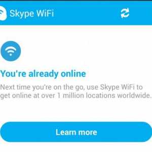Setările necesare de conectare pentru Skype cu Internetul