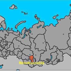 Novokuznetsk - în ce zonă? Novokuznetsk pe harta Rusiei