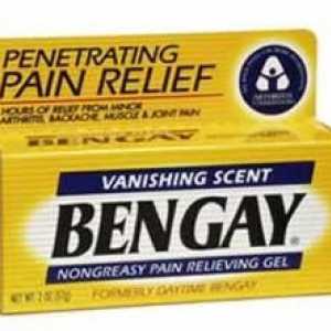 Anestezic unguent Bengay: instrucțiuni de utilizare