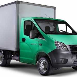 Privire de ansamblu asupra noului vehicul utilitar "Next-GAZelle" (termobusc și awning)