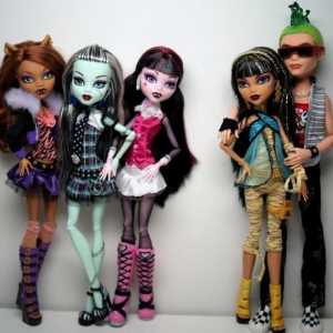 Îmbrăcăminte pentru păpuși Monster High cu propriile mâini (modele)