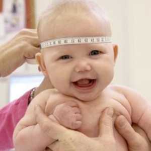 Circumferința capului unui copil de luni - un criteriu al sănătății mentale și fizice