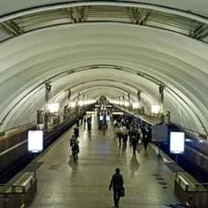 Modul principal de funcționare a metroului din Sankt-Petersburg