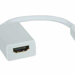 Adaptor Mini DisplayPort la HDMI: descriere, scopul dispozitivului