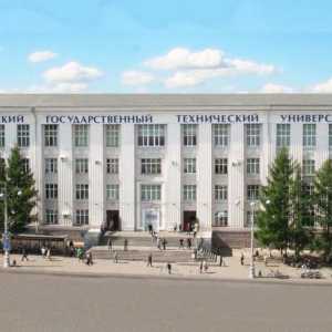 Perm Universitatea Tehnică de Stat: facultăți și filiale