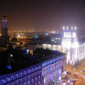 Piața Constituției din Harkov este piața centrală a primei capitale