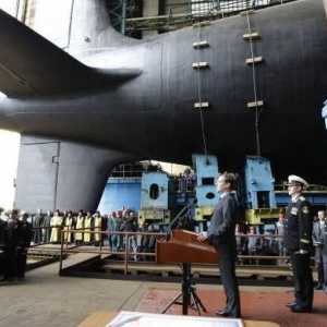 Submarinul "Severodvinsk". Submarin nuclear nuclear multifuncțional