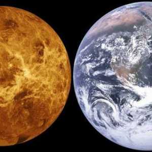 Suprafața lui Venus: zona, temperatura, descrierea planetei