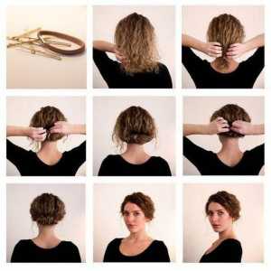 Coafuri ocazionale pentru părul scurt: instrucțiuni pas cu pas, fotografie