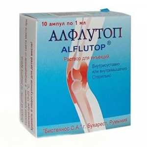 Medicamentul "Alflutop": indicații de utilizare