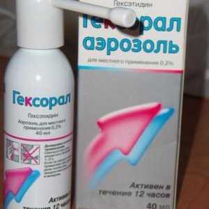 Medicamentul "Geksoral" (aerosol). Instrucțiuni de utilizare