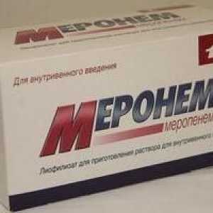 Medicamentul este Meronem. Instrucțiuni de utilizare și descriere