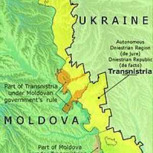 Republica Moldova Republicii Transnistrene: harta, guvernul, președintele, moneda și istoria