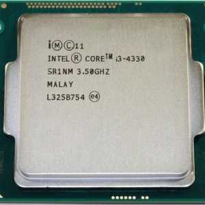 Procesor Intel Core i3 4330: specificații și recenzii