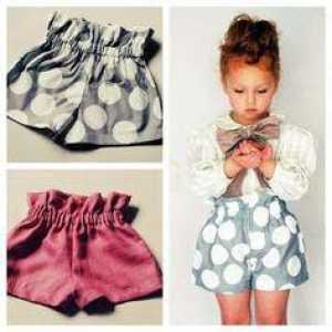 Pantaloni simpli pentru fete