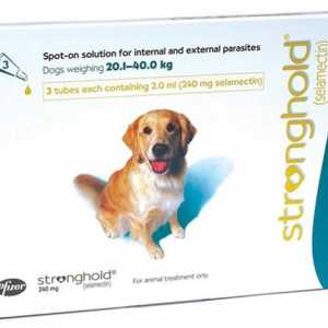 Medicament antiparazitar "Stronghold" (pentru câini)