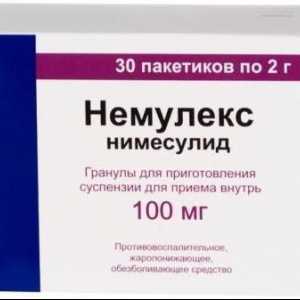 Medicament antiinflamator și analgezic "Nemuxle": instrucțiuni de utilizare