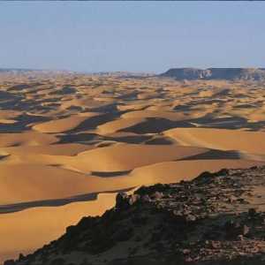 Протяженность пустыни Сахара с севера на юг, с юга на север