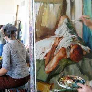 Povestiri despre artă: ce pictează artistul
