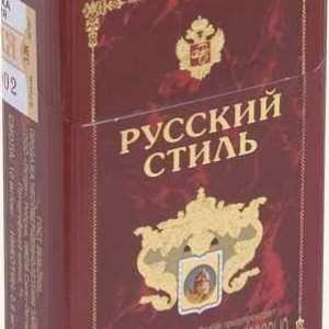 Stilul rusesc - țigări: descriere