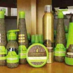 O serie de produse de îngrijire a părului "Macadamia": șampon, mască și altele