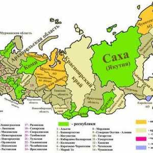 Câte regiuni din Rusia? Câte regiuni există în Rusia?
