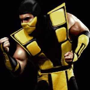 Scorpionul de la Mortal Combat "(foto). Mortal Combat: Scorpion vs. Sab-Zero