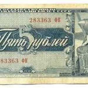 Banii sovietici: istoria apariției, valoarea, faptele interesante