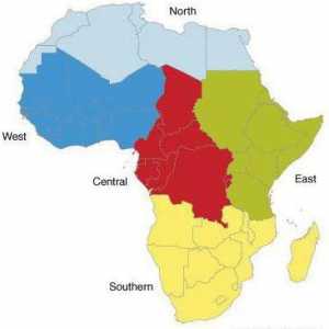 Țările din Africa Centrală: geografia și populația