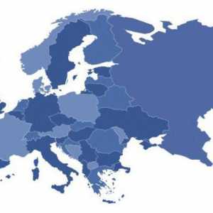 Subregiuni ale Europei. Principiul împărțirii Europei în subregiuni