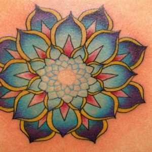 Mandala tatuaj: descriere și semnificație